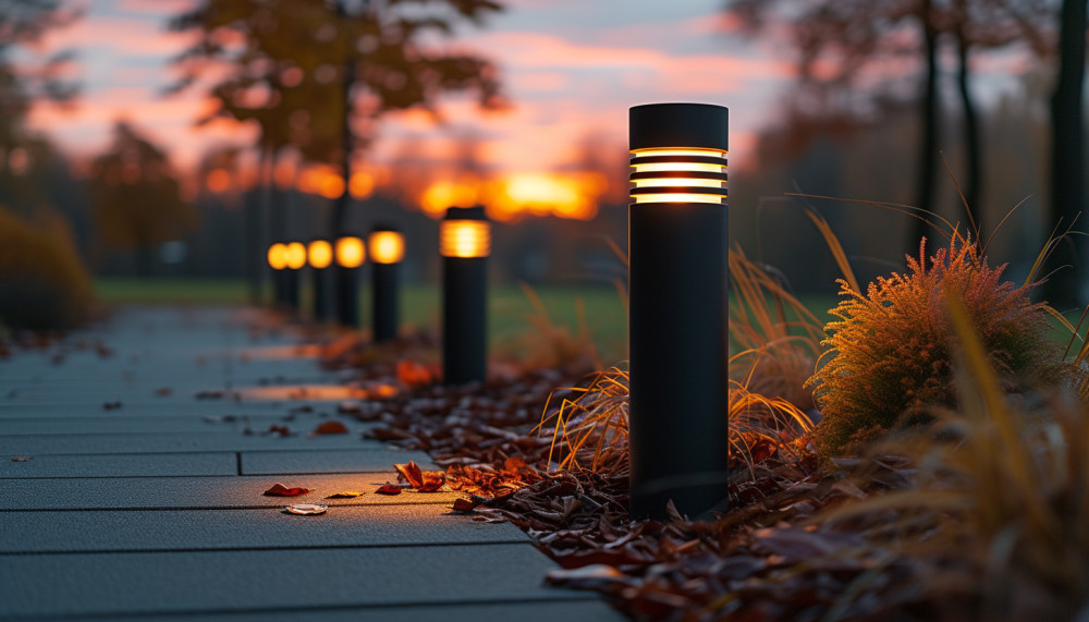 Éclairage extérieur : pourquoi choisir des bornes ou potelets lumineux ?